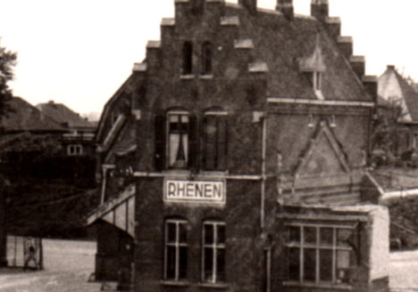 Station Rhenen, 03-06-1956, Fotograaf: Bleumink