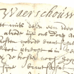 Uitgelicht RAZU, (072), inv. nr. 259, een waarschuwing om de brandschatting te betalen, 1673