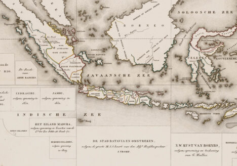 Kaart Nederlandsch Oost-Indië, THA (400), inv.nr. 15