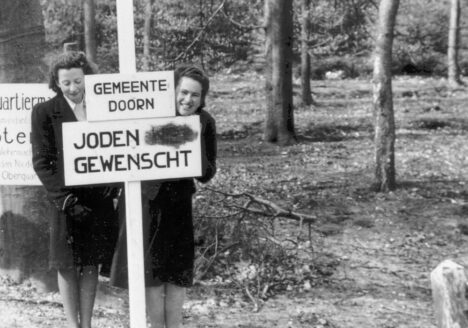 Verzetsbord Joden nicht gewenscht, archieftoegang 299, inv.nr. 43