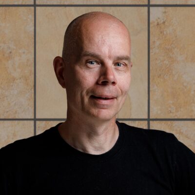 Portretfoto van René Voorburg, gemaakt door Winfried Leeman, 2024.